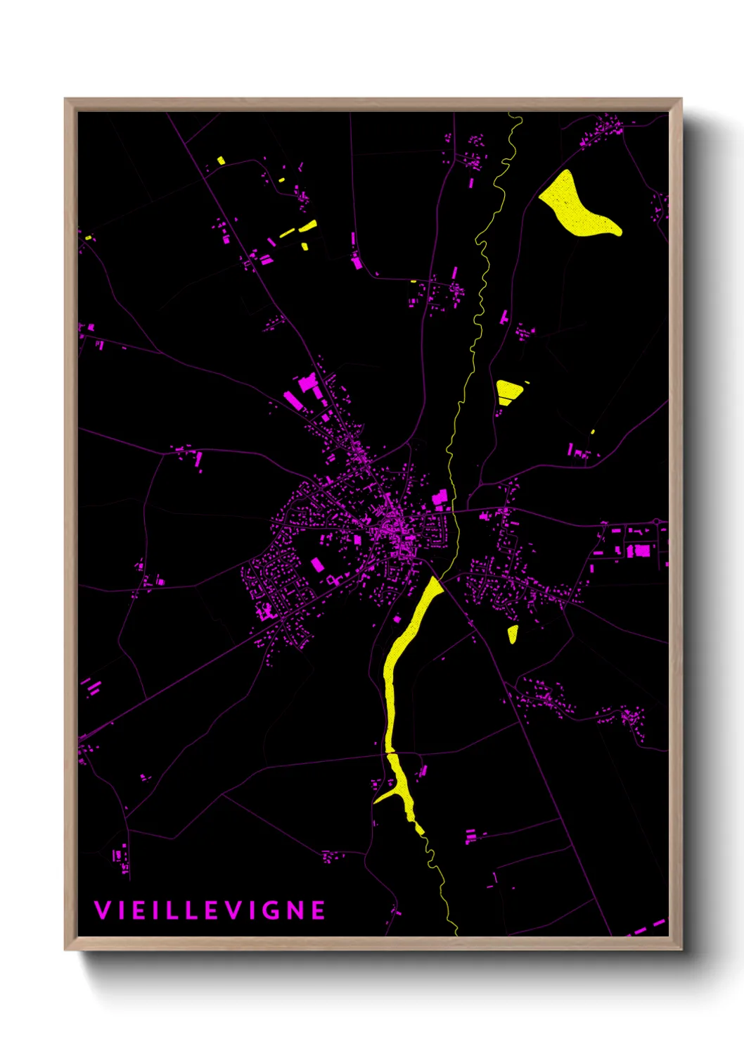 Un poster carteVieillevigne