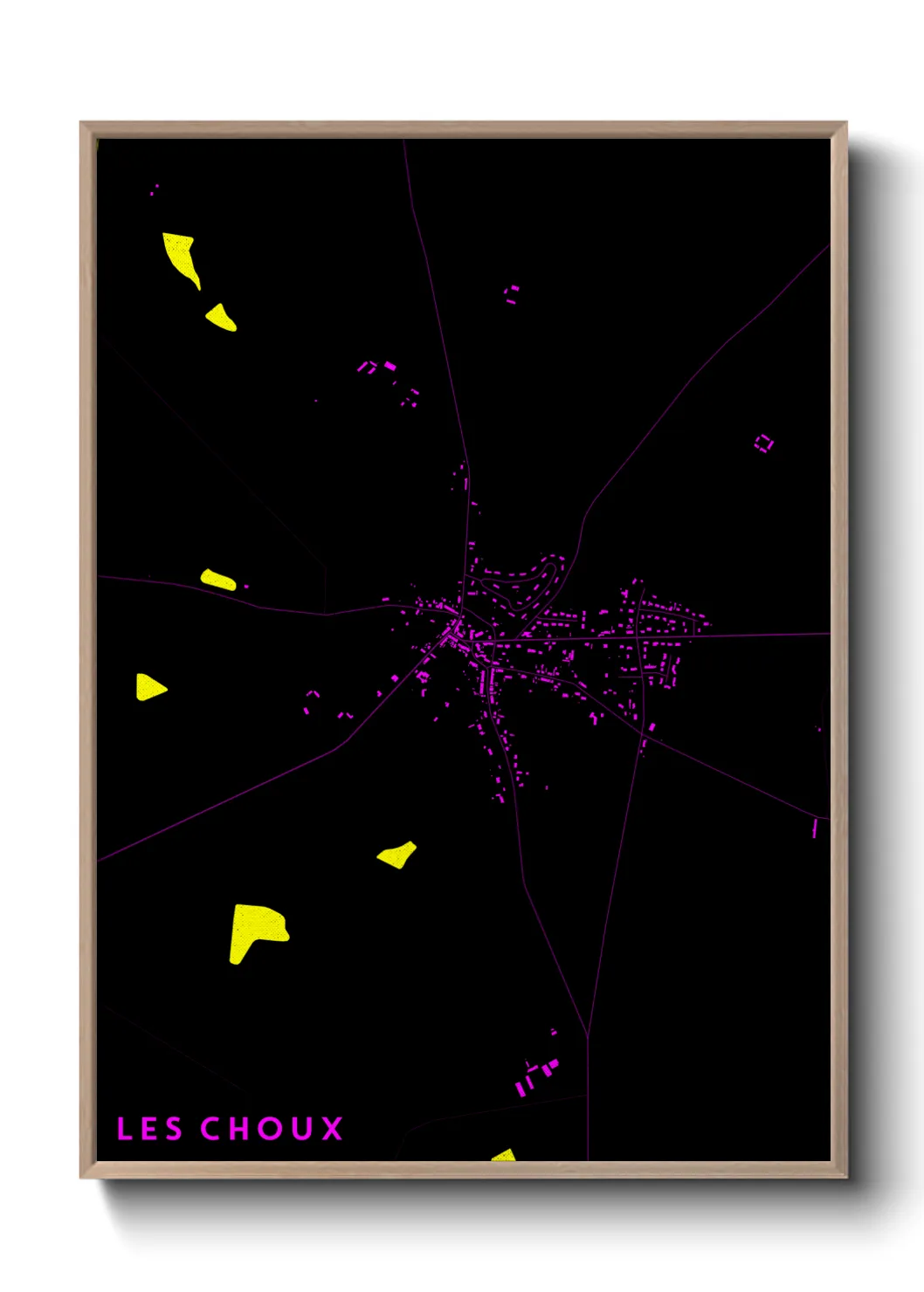 Un poster carteLes Choux