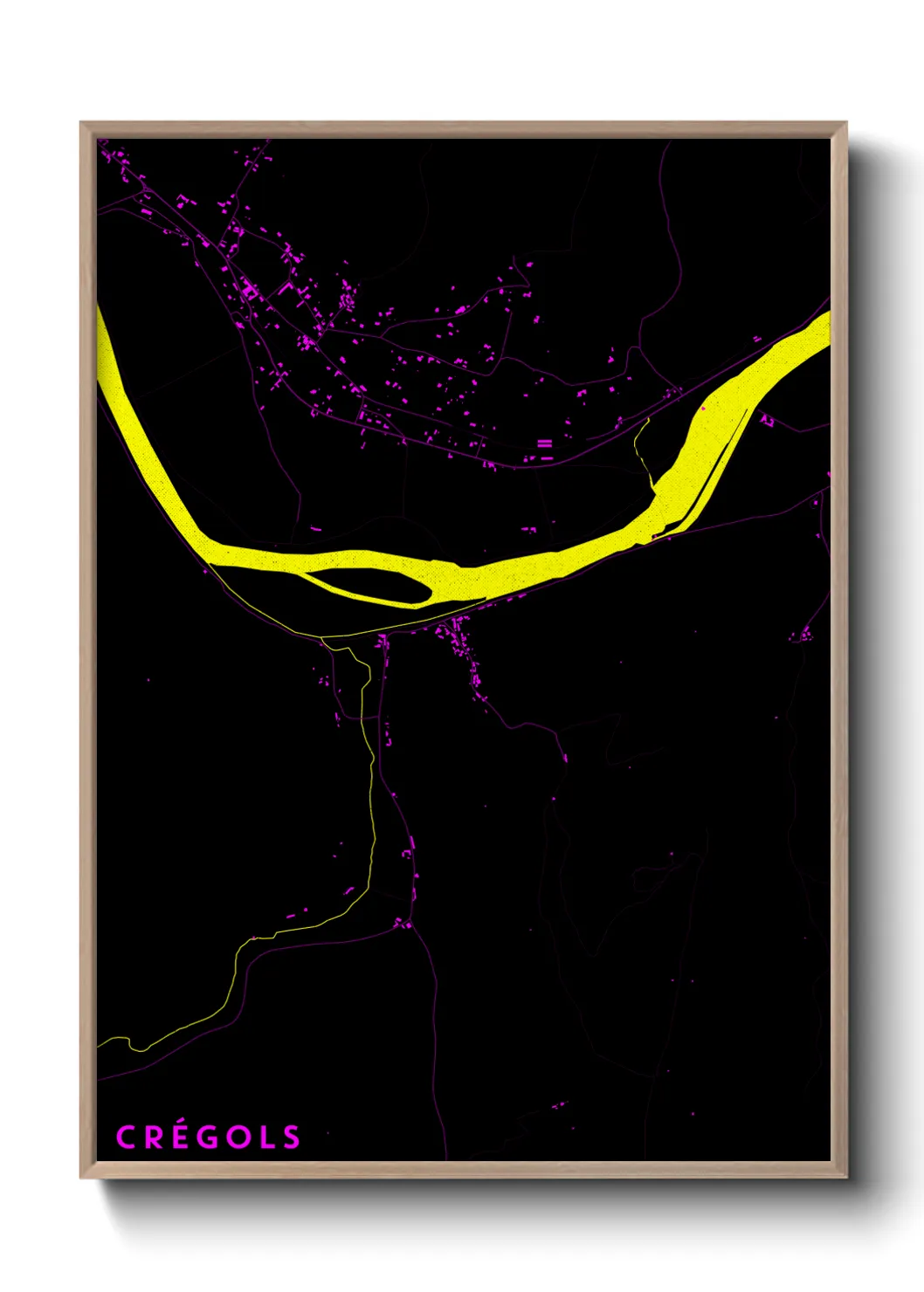 Un poster carteCrégols