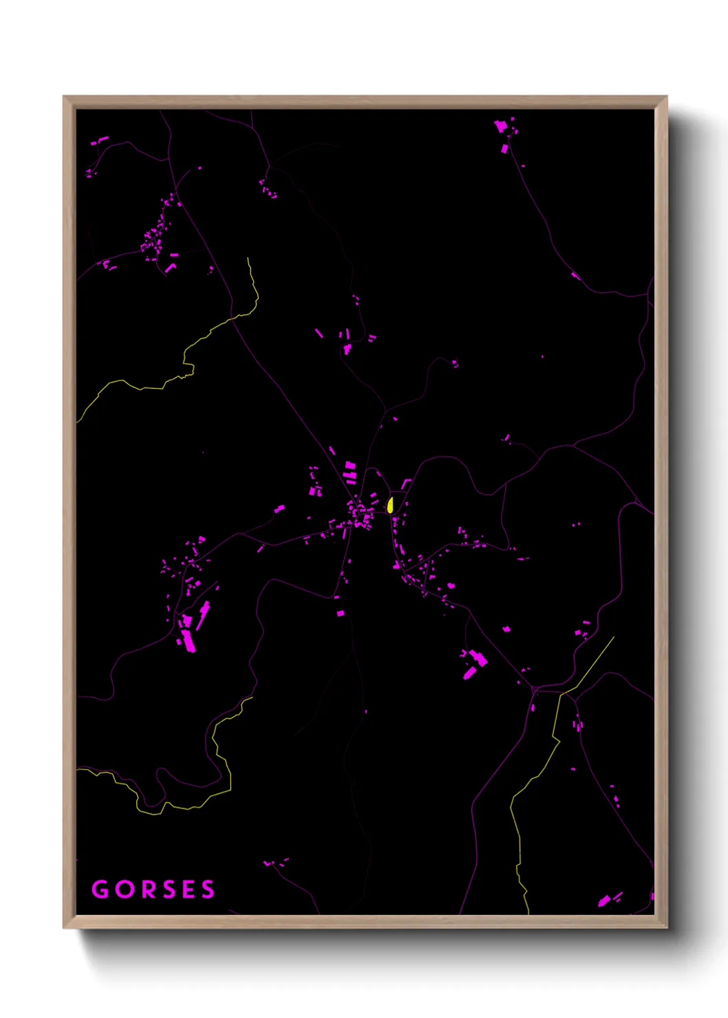 Un poster carteGorses