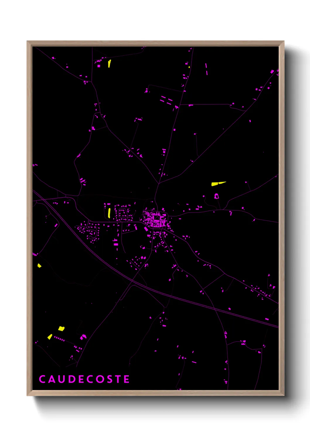 Un poster carteCaudecoste