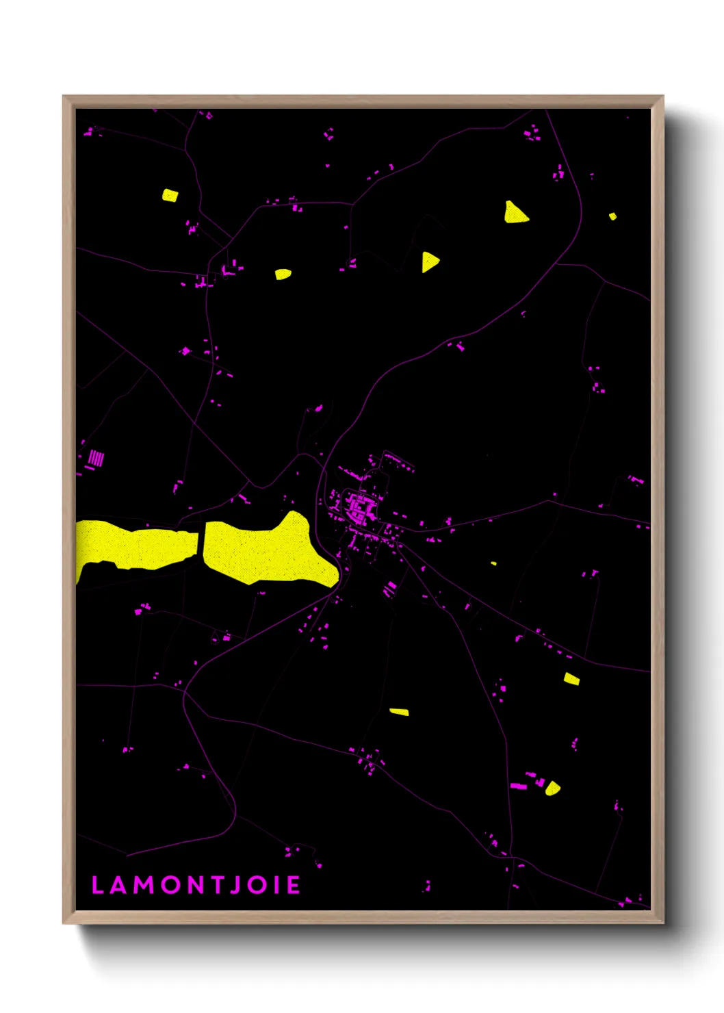 Un poster carteLamontjoie