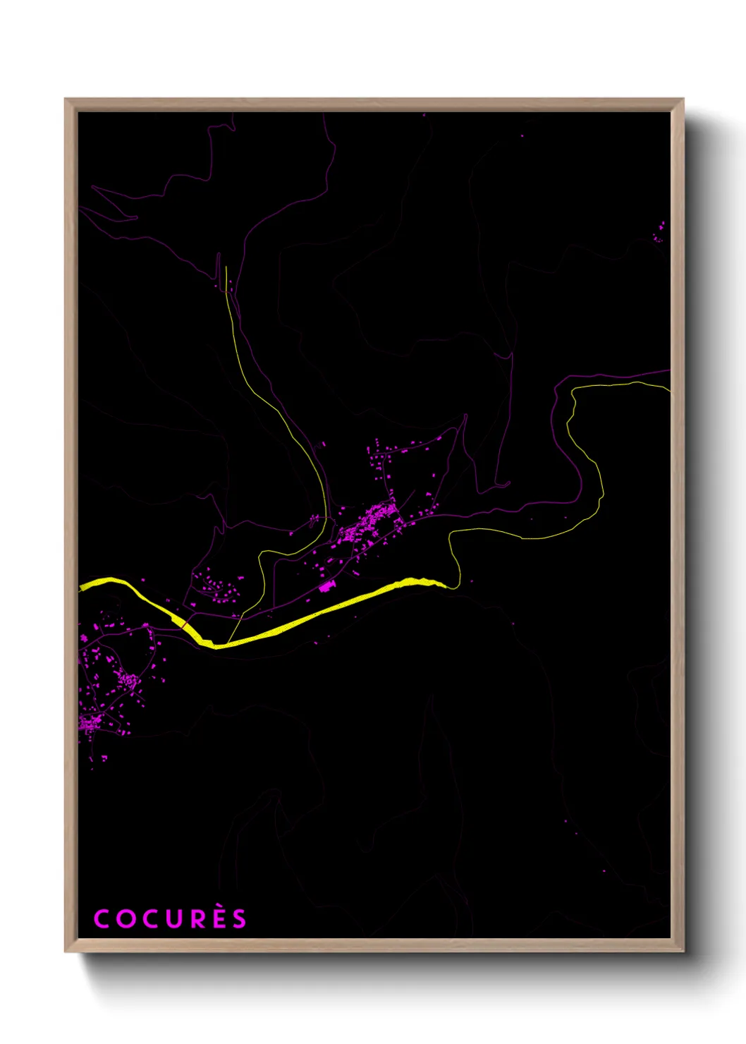 Un poster carteCocurès