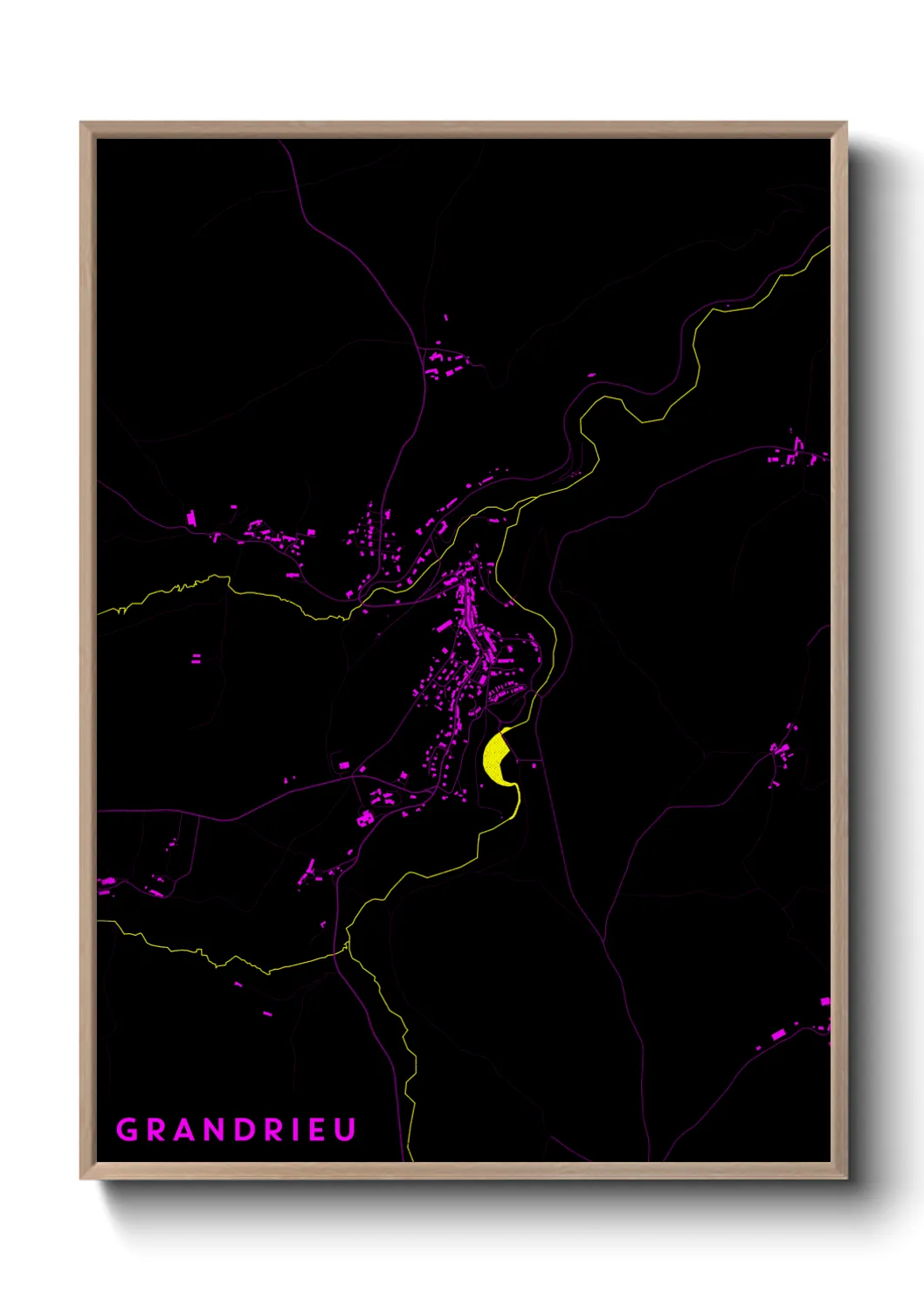 Un poster carteGrandrieu