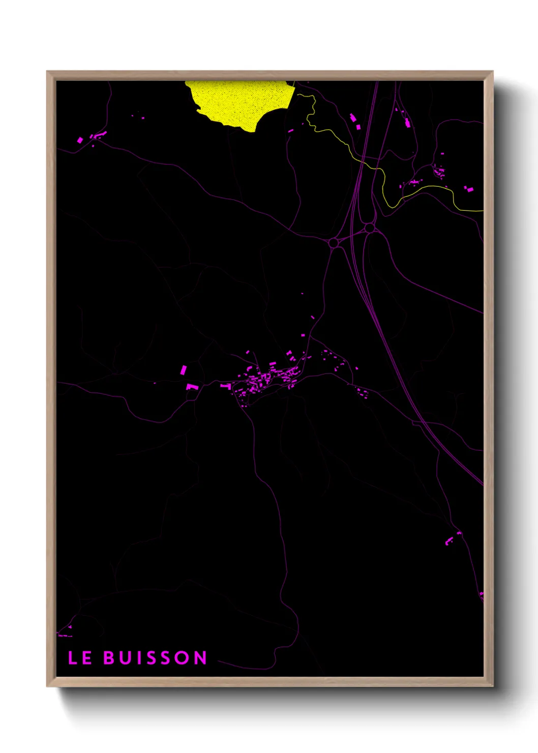 Un poster carteLe Buisson