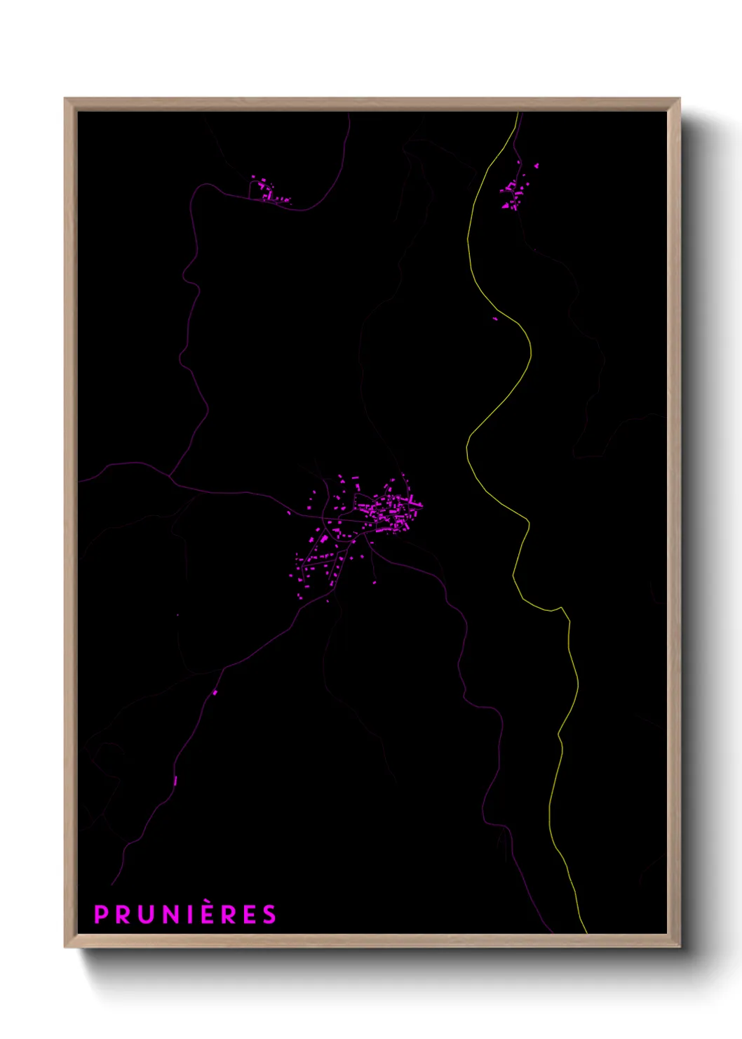 Un poster cartePrunières