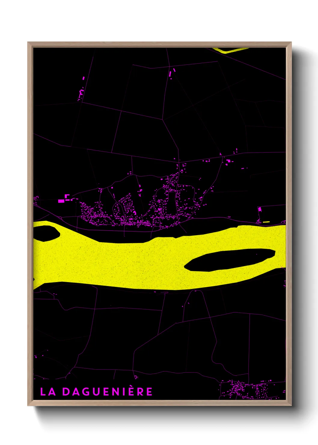 Un poster carteLa Daguenière