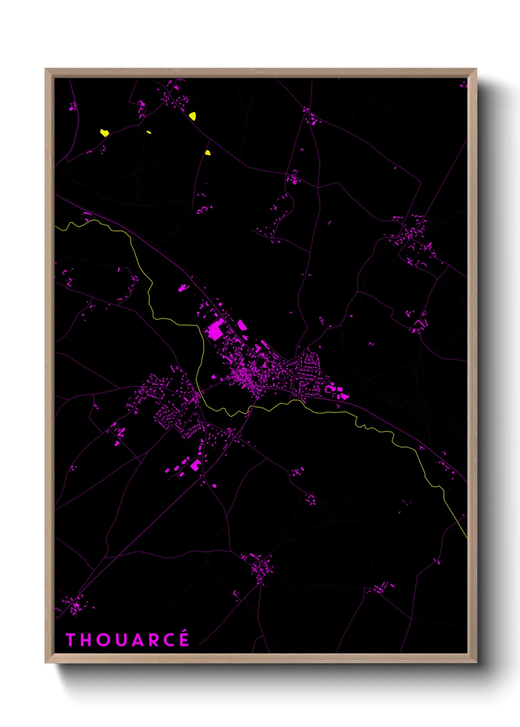 Un poster carteThouarcé