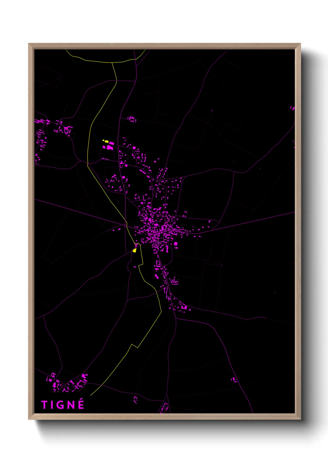 Un poster carteTigné