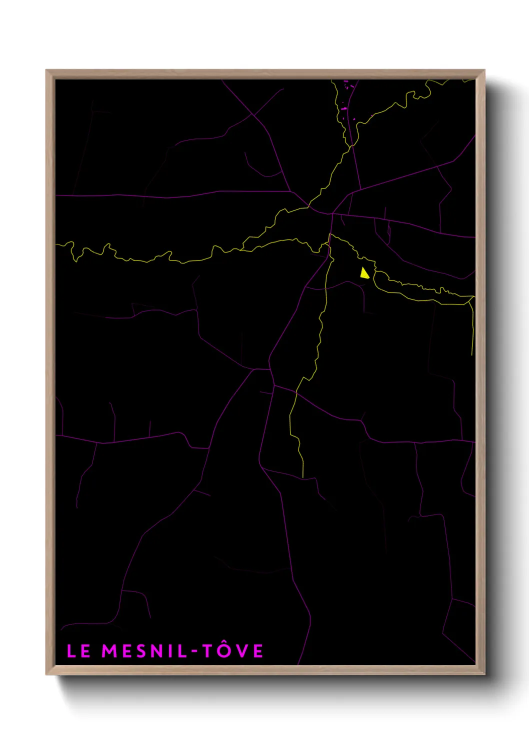 Un poster carteLe Mesnil-Tôve