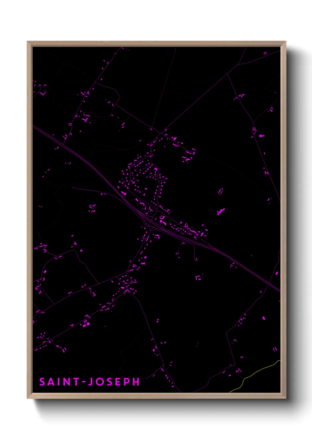 Un poster carteSaint-Joseph