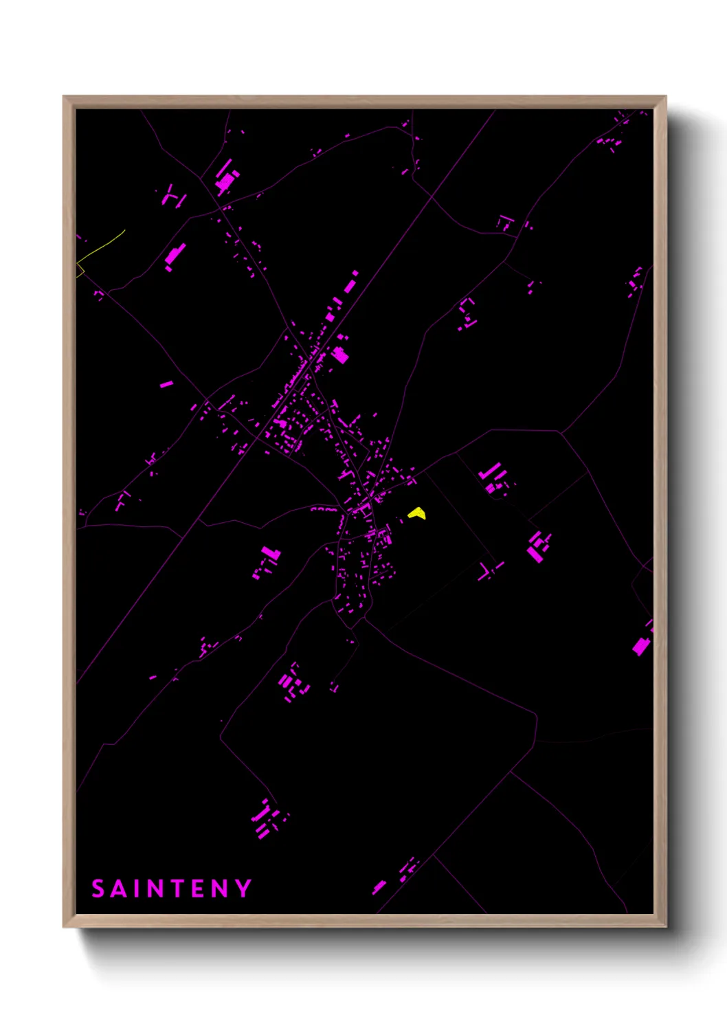 Un poster carteSainteny