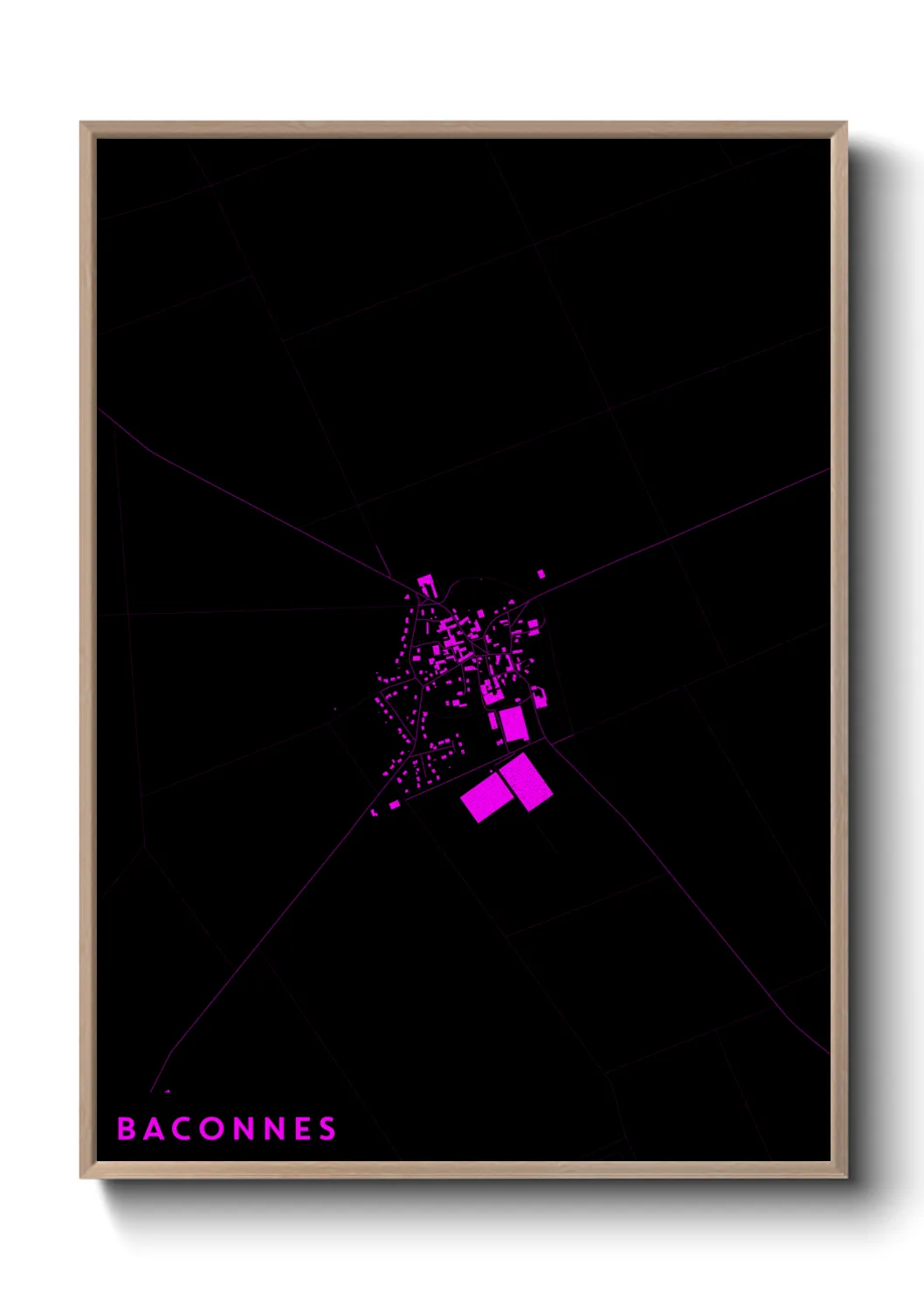 Un poster carteBaconnes