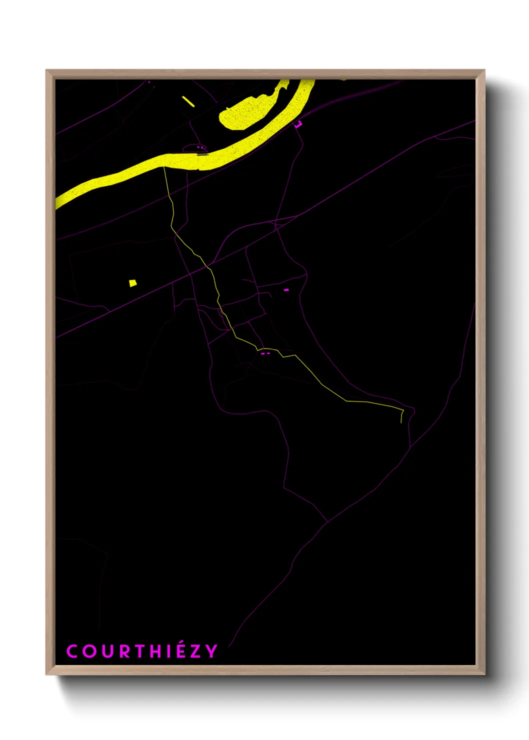 Un poster carteCourthiézy