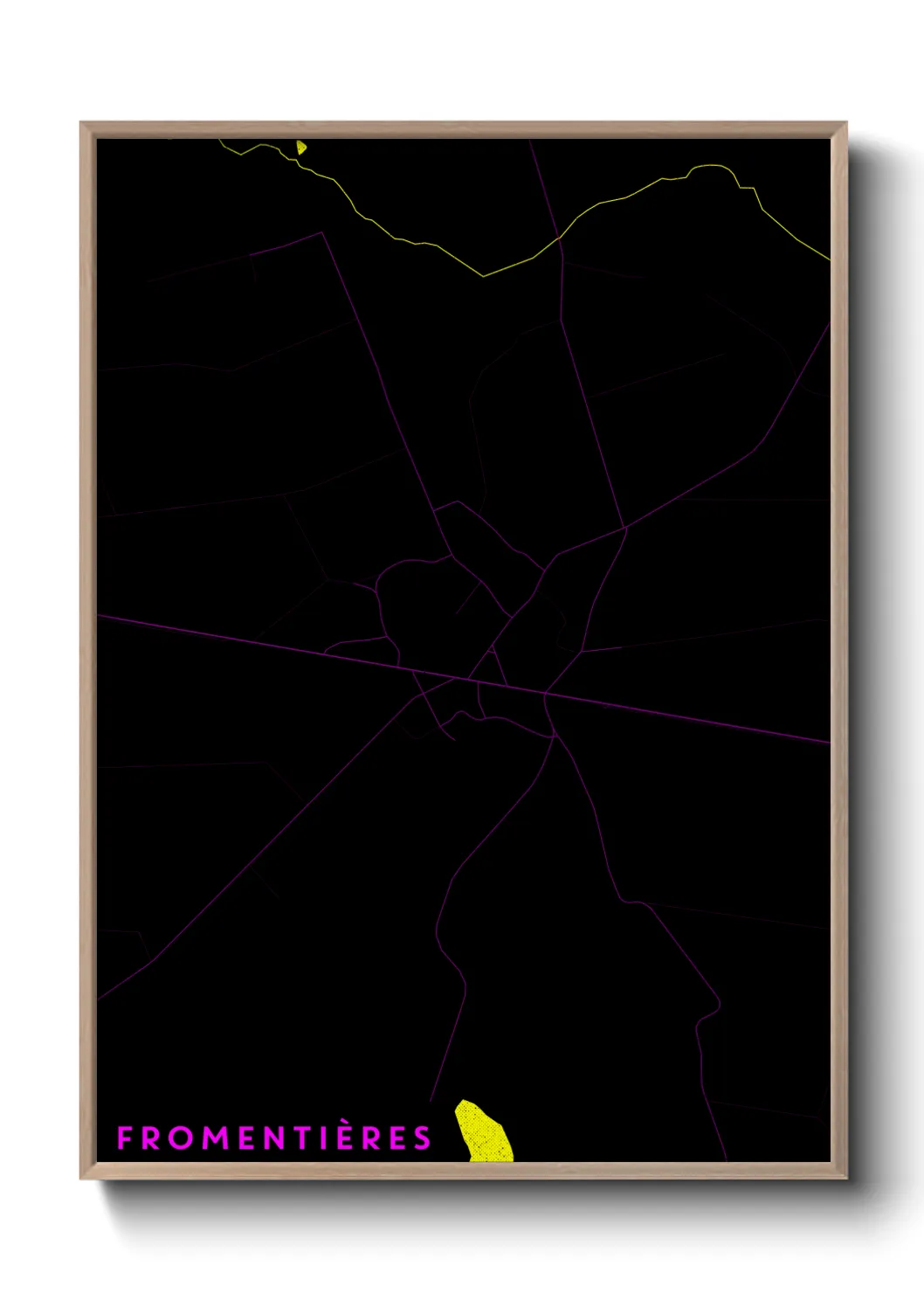 Un poster carteFromentières