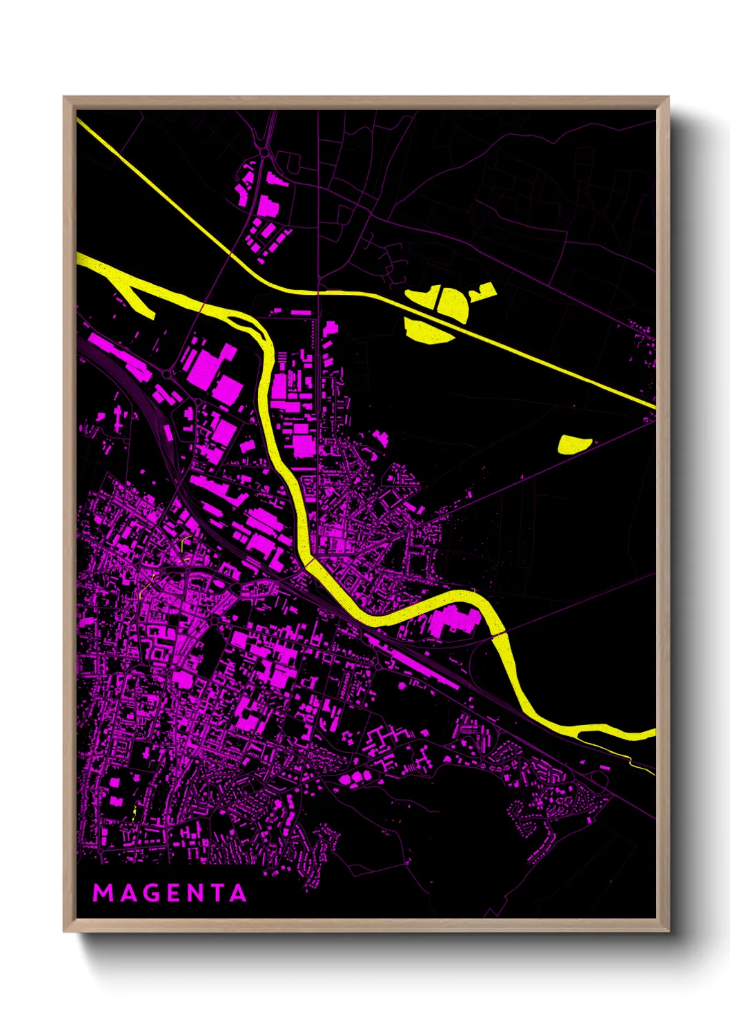 Un poster carteMagenta