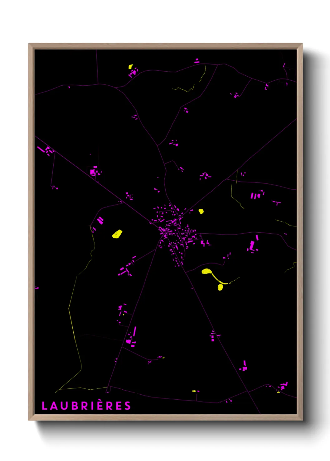 Un poster carteLaubrières