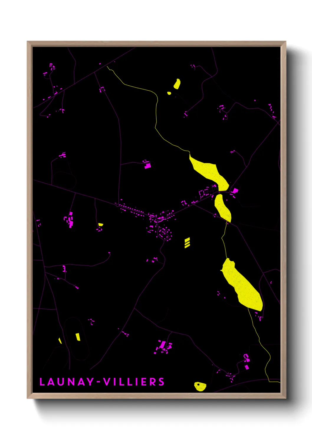 Un poster carteLaunay-Villiers