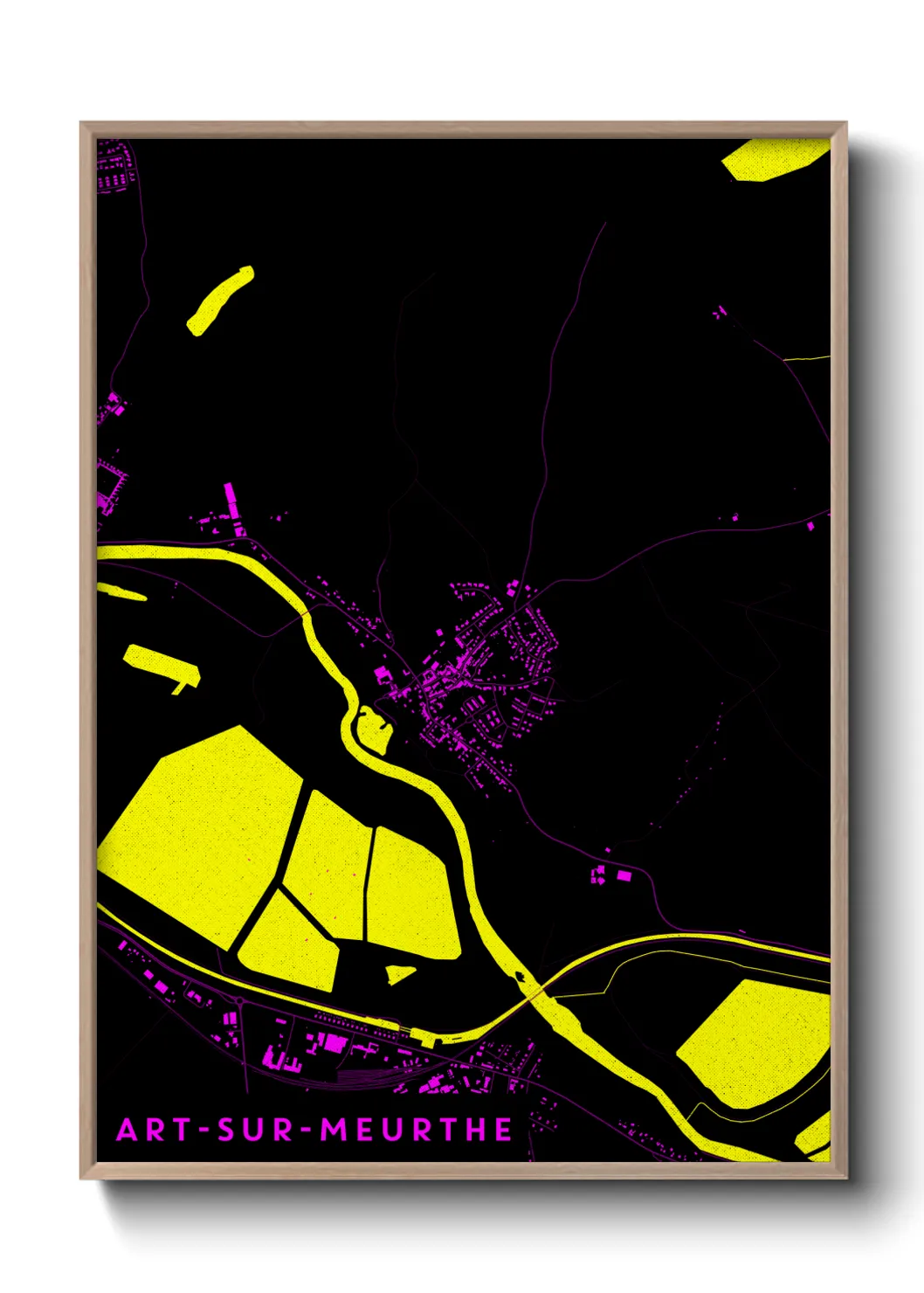 Un poster carteArt-sur-Meurthe