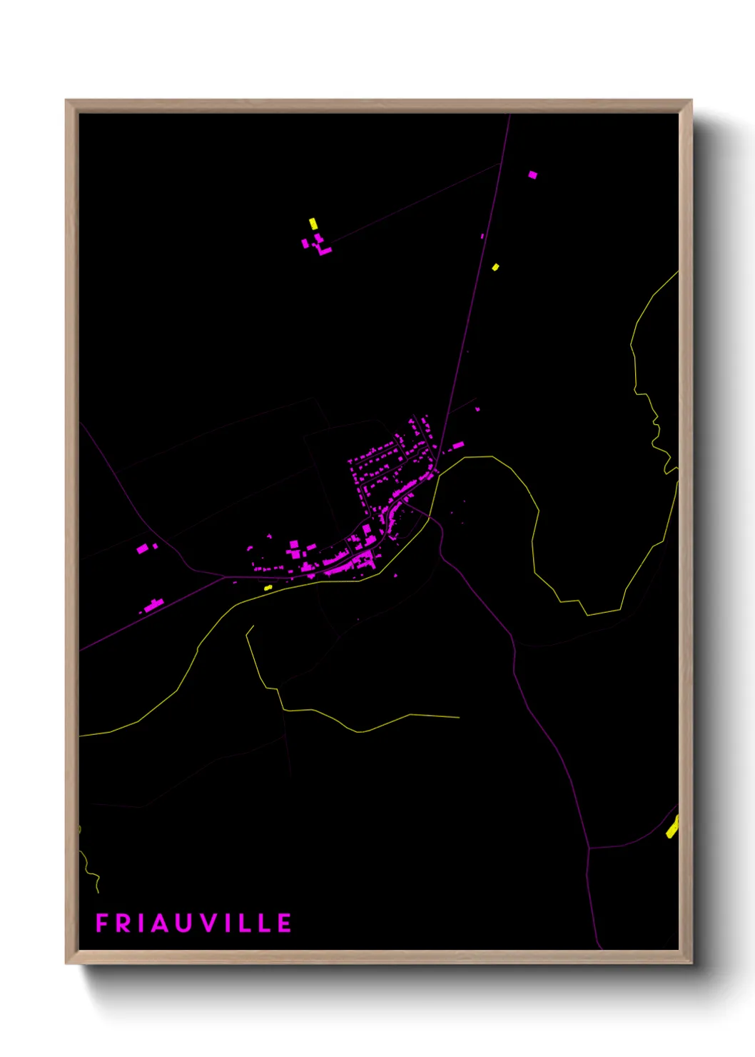 Un poster carteFriauville