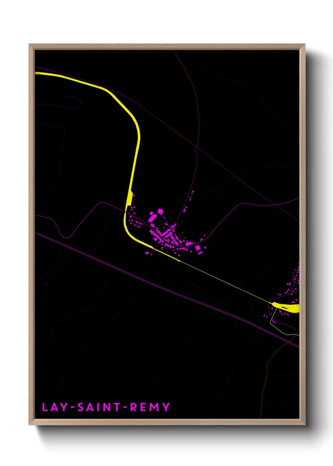 Un poster carteLay-Saint-Remy