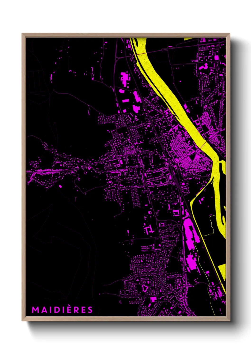 Un poster carteMaidières