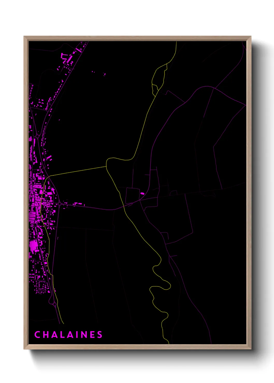 Un poster carteChalaines