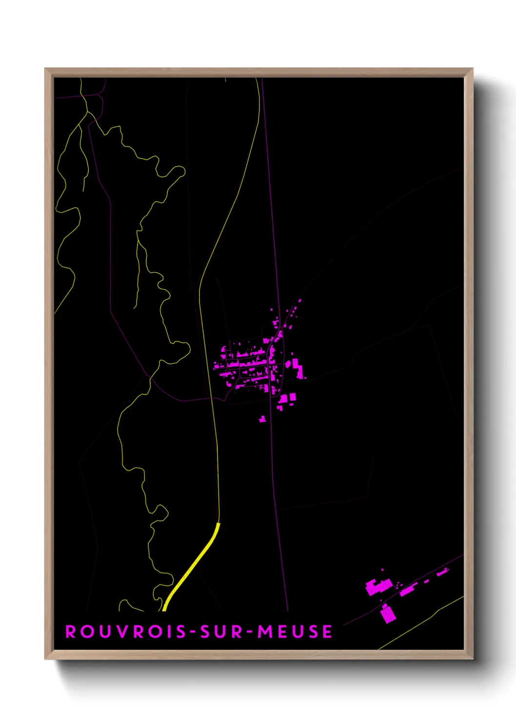Un poster carteRouvrois-sur-Meuse