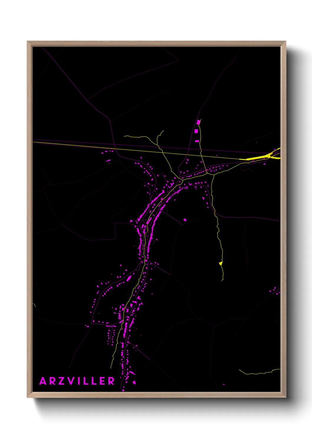 Un poster carteArzviller