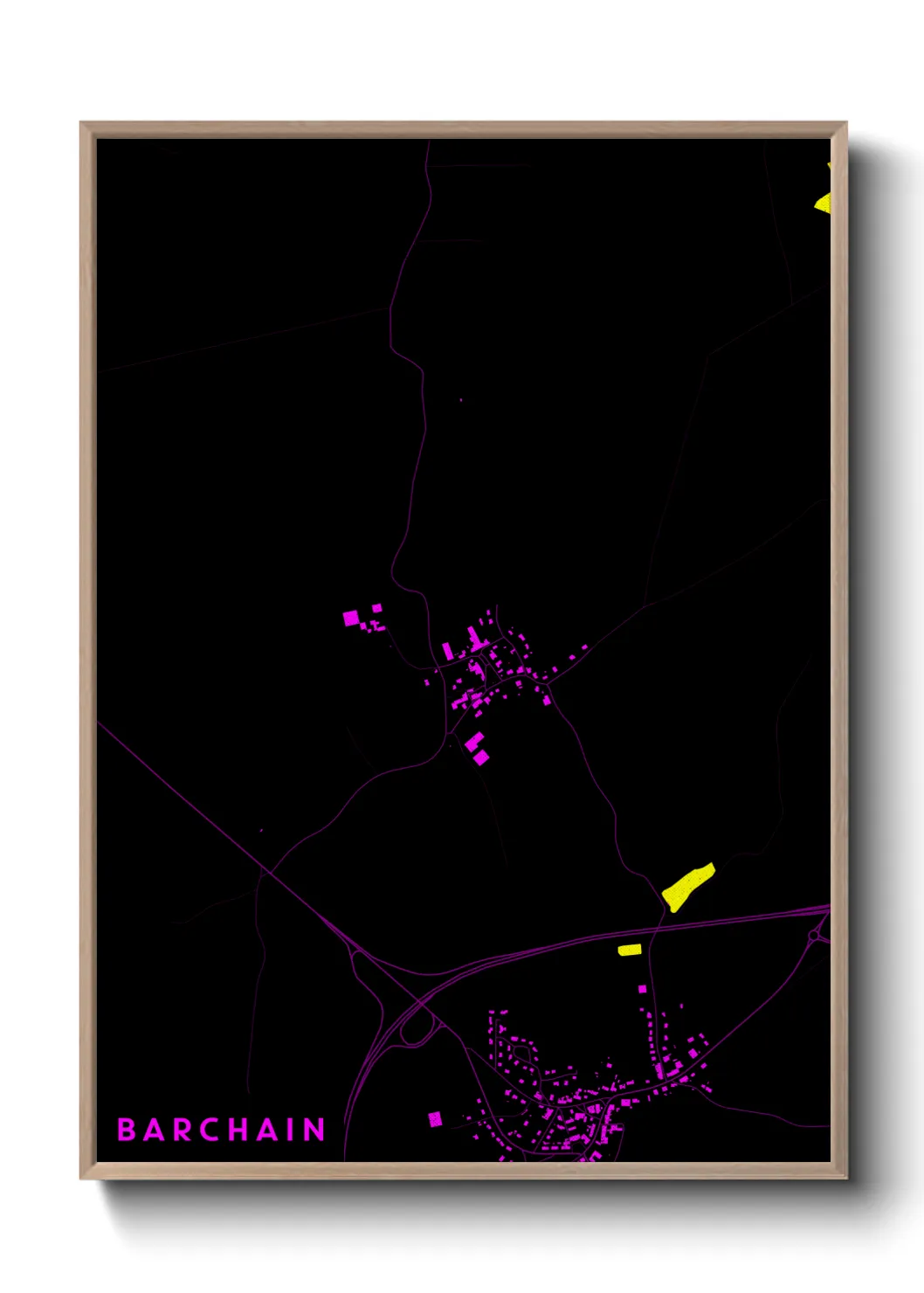 Une affiche de carte sur Barchain