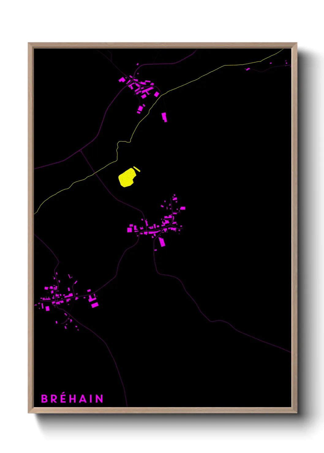 Un poster carteBréhain