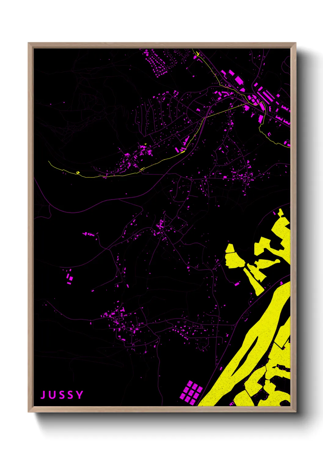 Un poster carteJussy