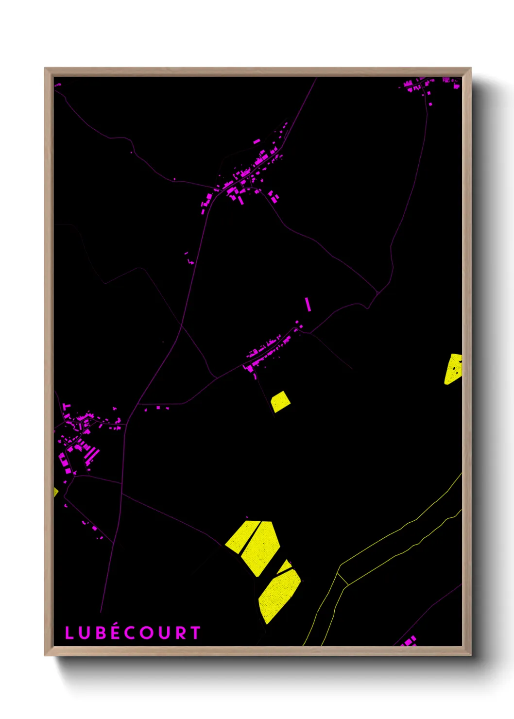 Un poster carteLubécourt