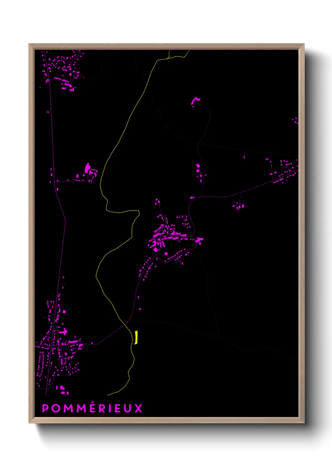 Un poster cartePommérieux
