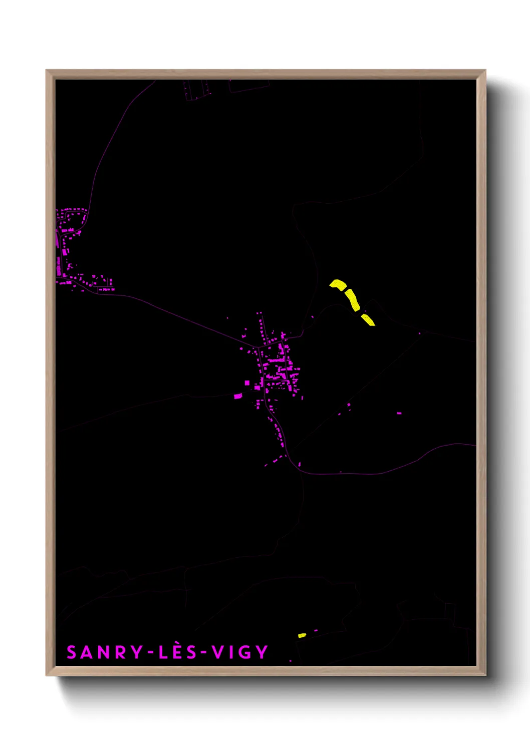 Un poster carteSanry-lès-Vigy