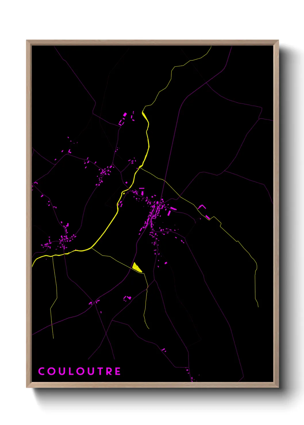 Un poster carteCouloutre