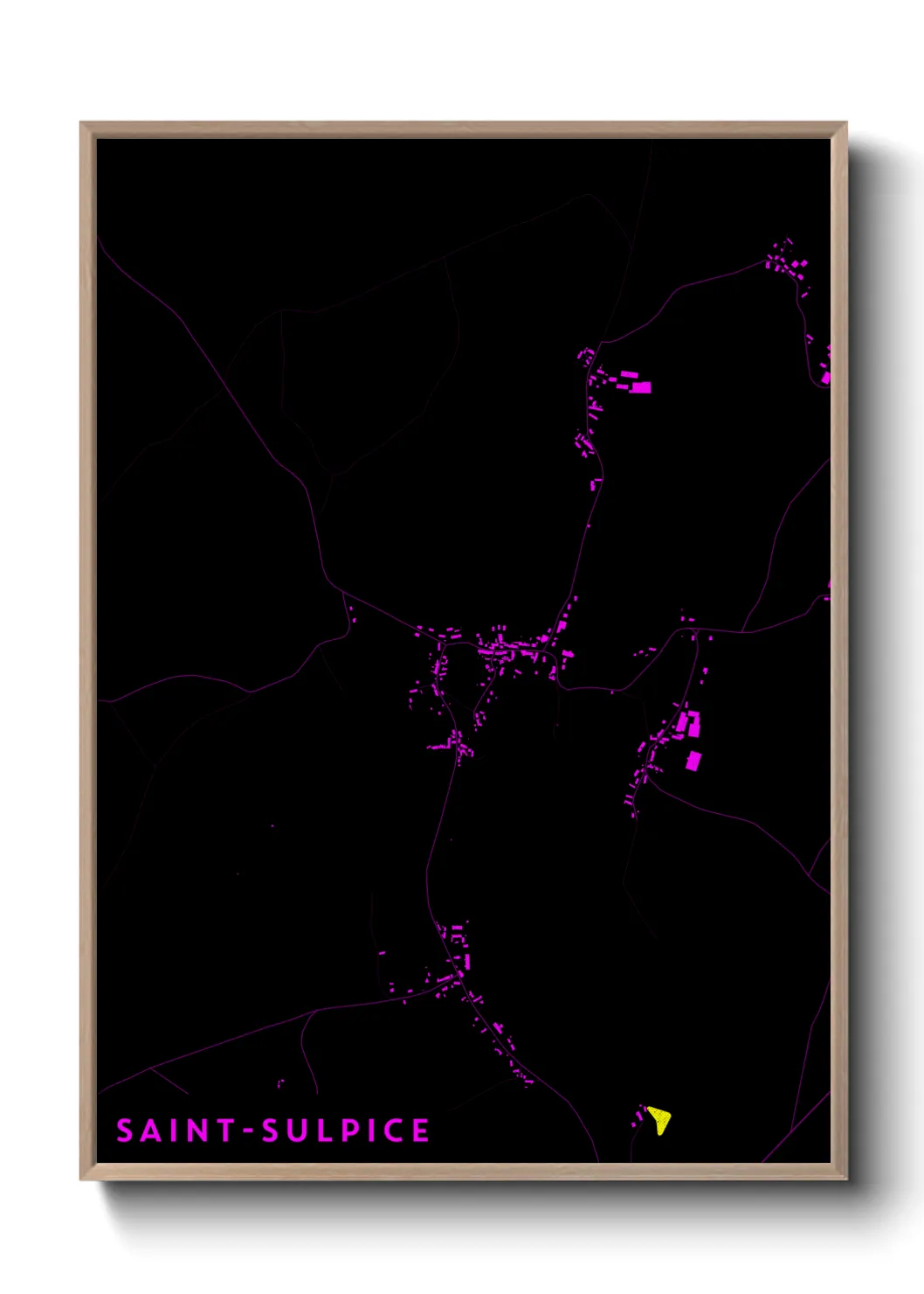 Un poster carteSaint-Sulpice