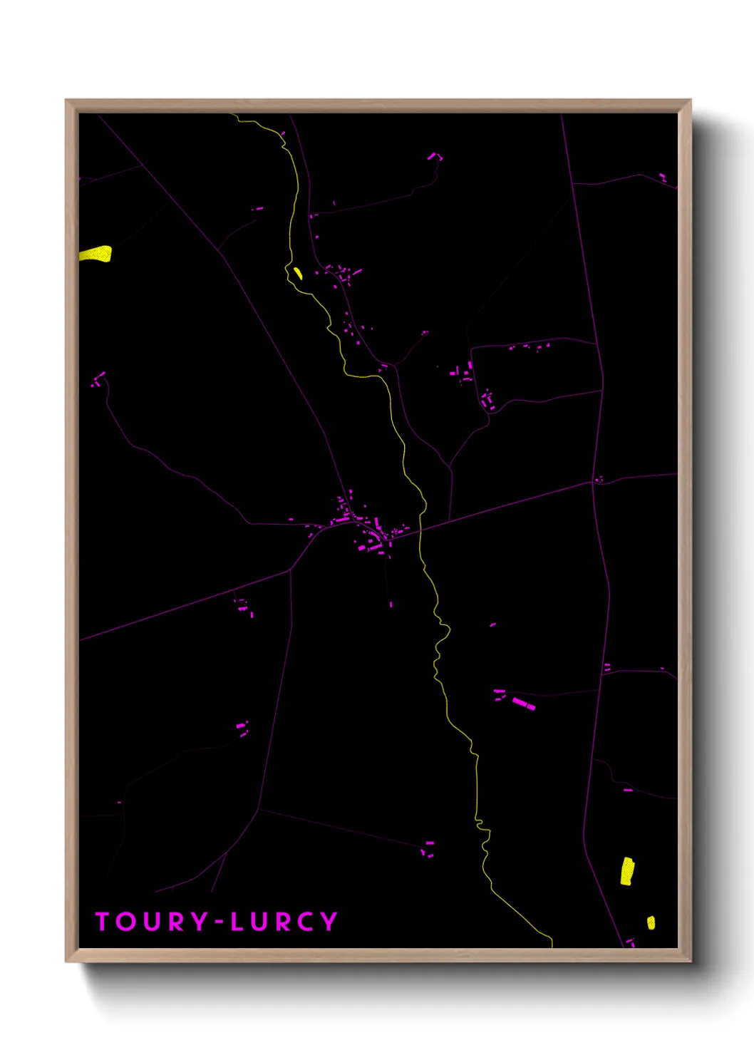 Un poster carteToury-Lurcy