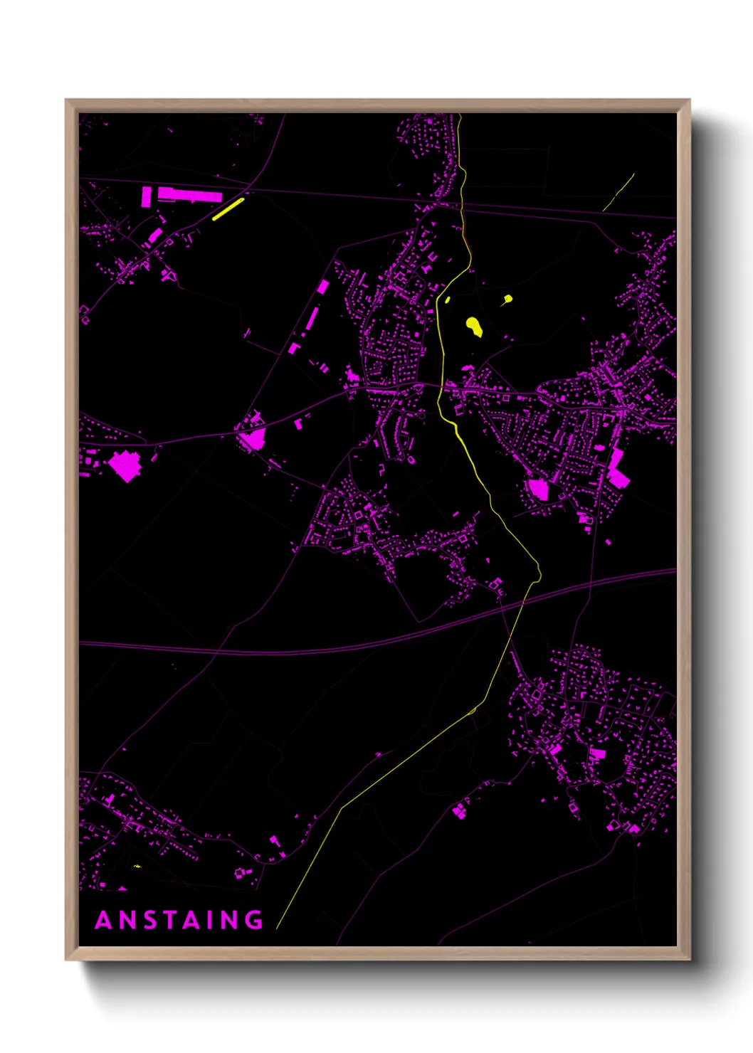 Un poster carteAnstaing