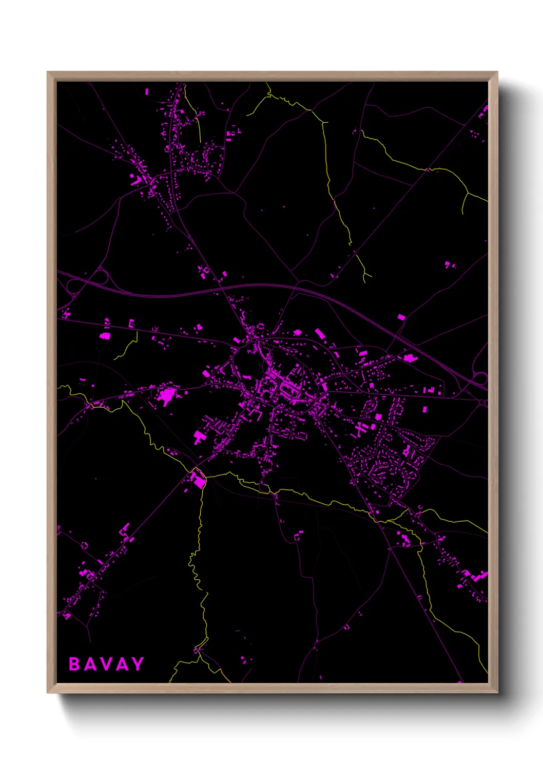 Un poster carteBavay