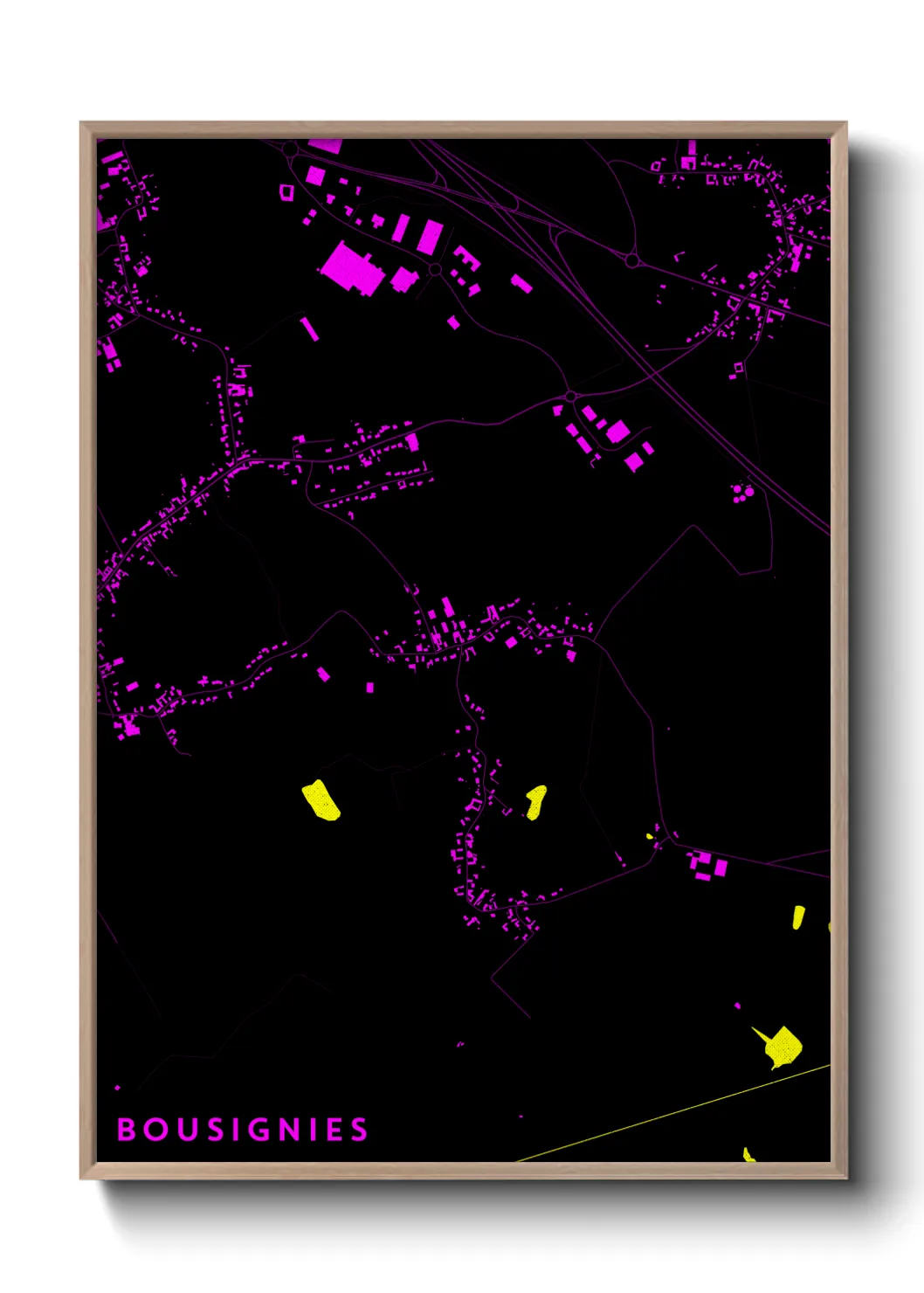 Un poster carteBousignies