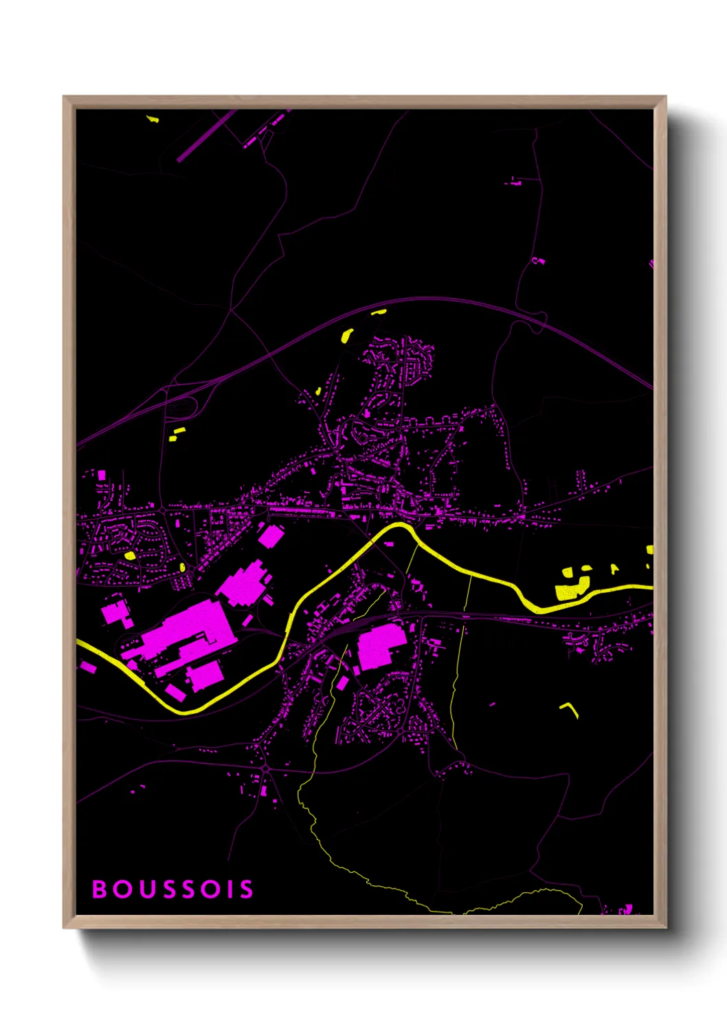 Un poster carteBoussois