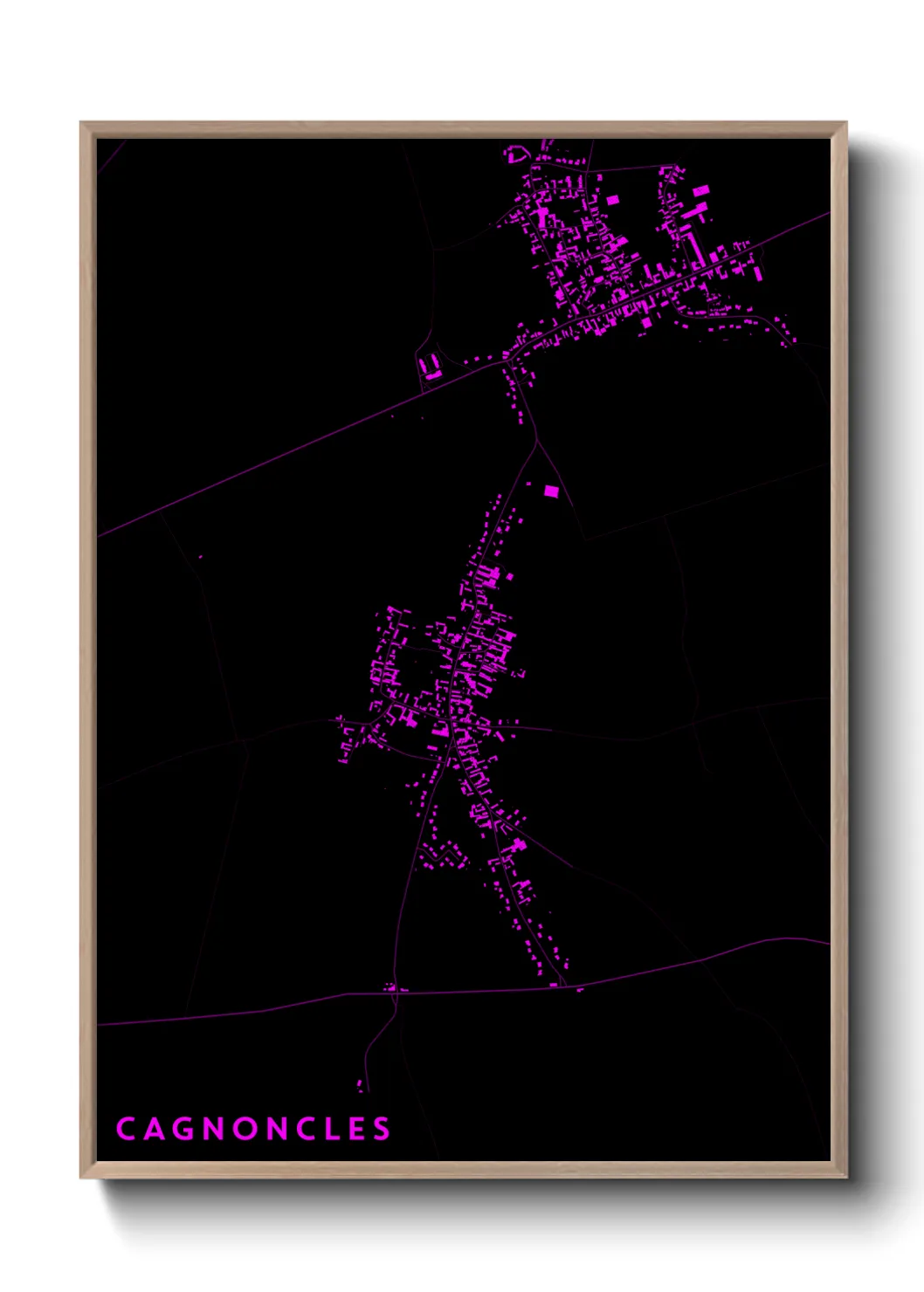 Un poster carteCagnoncles