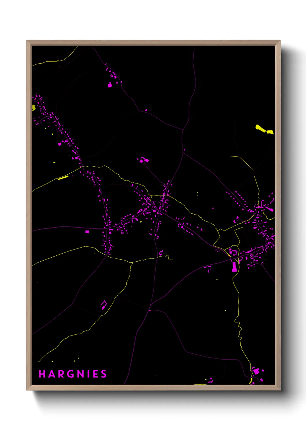 Un poster carteHargnies