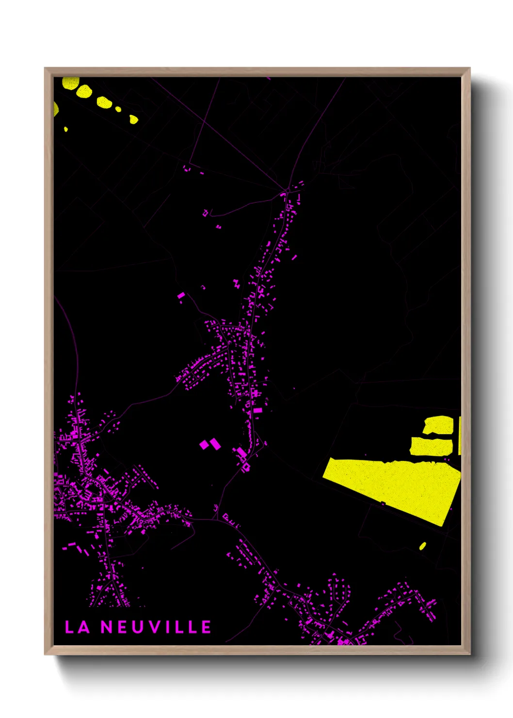 Un poster carteLa Neuville