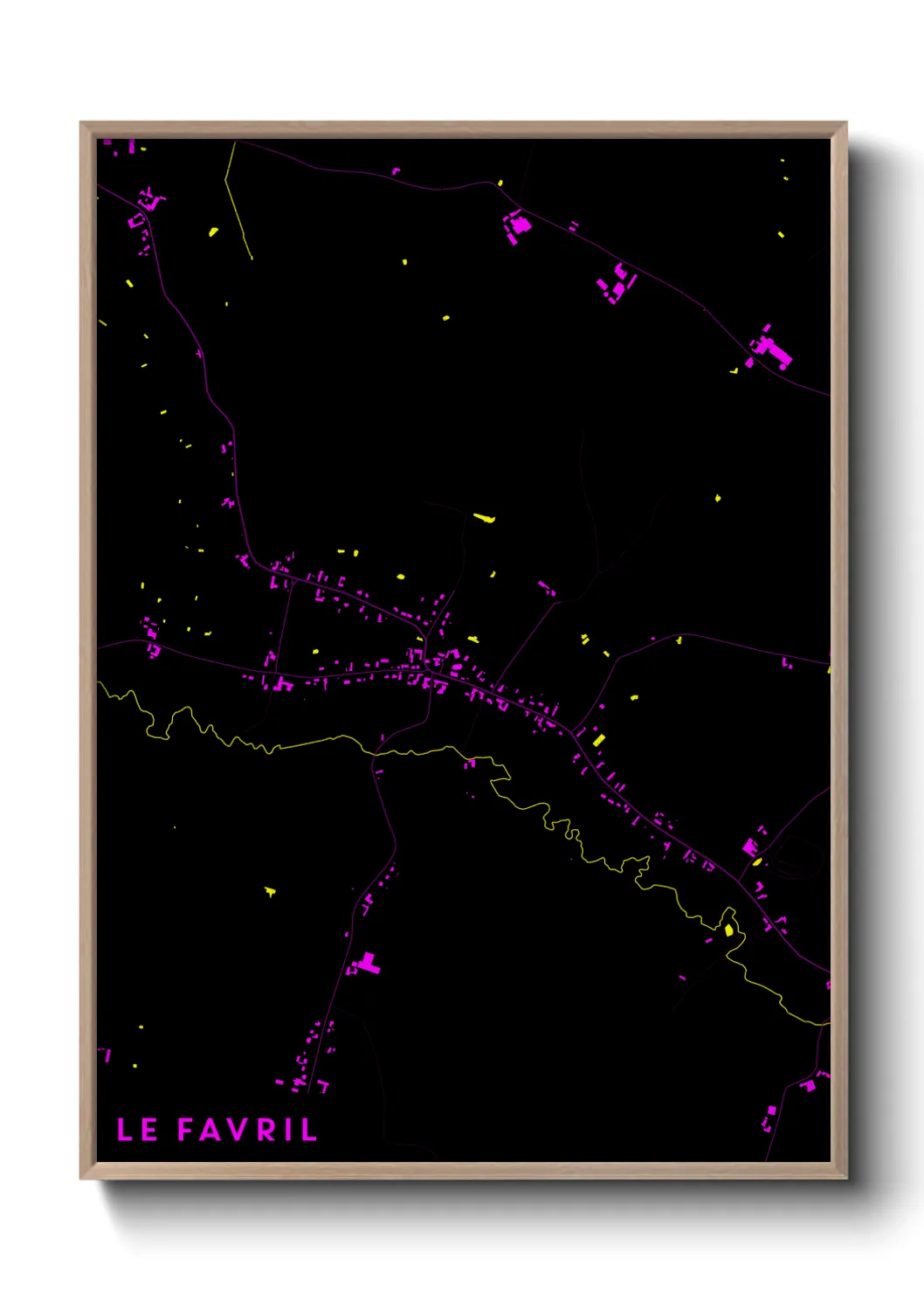 Un poster carteLe Favril