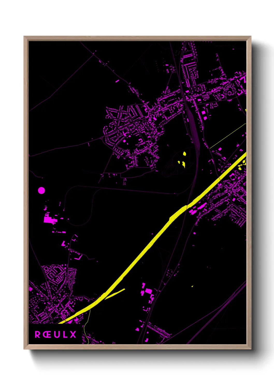 Un poster carteRœulx