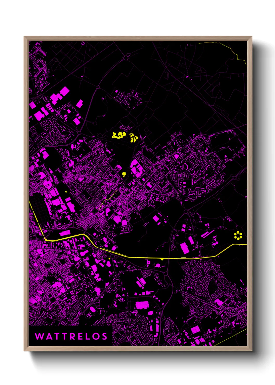 Un poster carteWattrelos