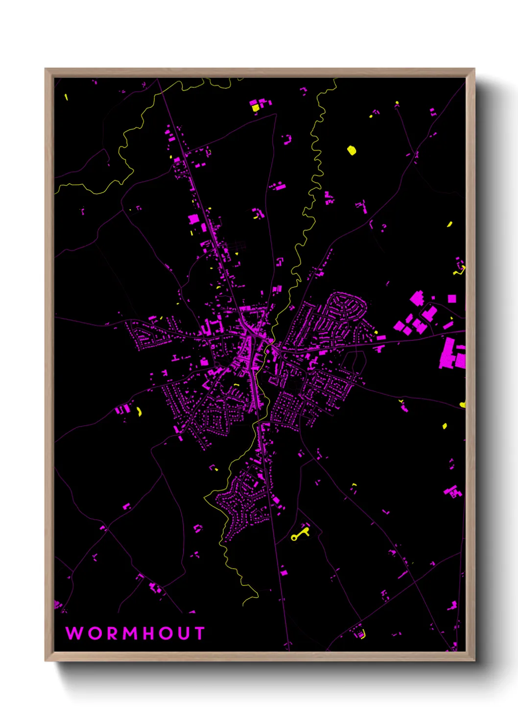 Un poster carteWormhout