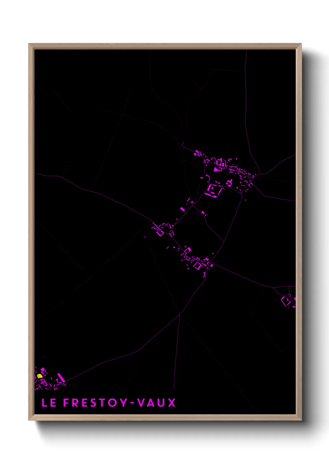 Un poster carteLe Frestoy-Vaux